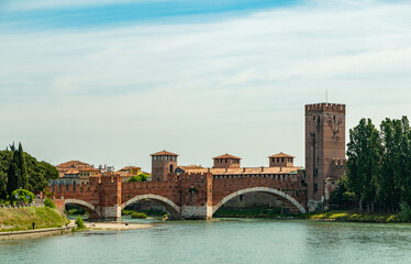 Fototapeta premium Castelvecchio Bridge