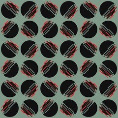 Simple abstract seamless pattern - decorative accent for any surfaces.