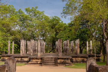 Dambulla alte Tempel Anlagen auf Sri Lanka