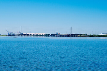 The water flow of Tampa Bay beach	
