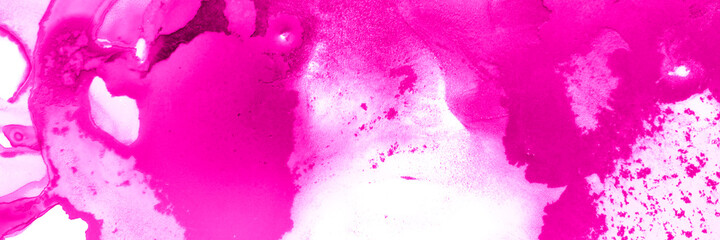 Raspberry Watercolor. Wine Surface. Neon Modern