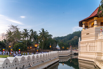 Sacred City  Zahntempel von Kandy auf Sri Lanka
