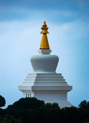 Estupa, Templo budista, pagoda
