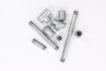 gypsy fitting for the construction of the water and gas plumbing line line