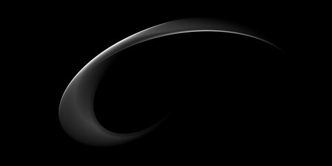  Abstract black background with waves