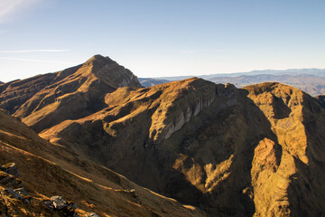 Landscape of the Cantabrian Mountains in Espinosa de los Monteros