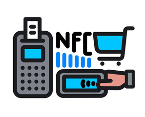 nfc technology icon