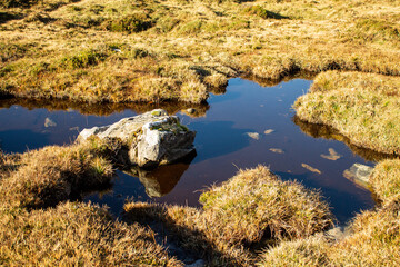 Landscape of the Cantabrian Mountains in Espinosa de los Monteros