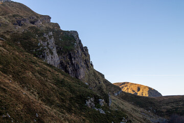 Landscape of the Cantabrian Mountains in Espinosa de los Monteros