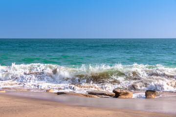 Tangalle am einsamen Strand auf Sri Lanka