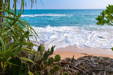 Tangalle am Strand von Sri Lanka 
