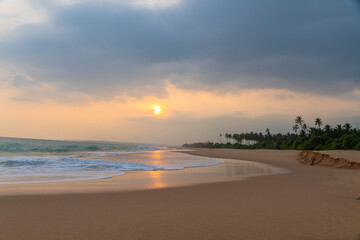 Tangalle am Strand von Sri Lanka 