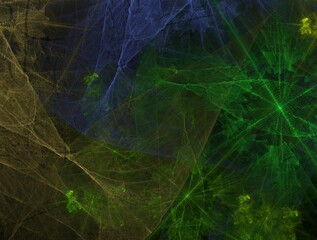 Imaginatory fractal background generated Image