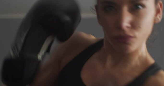 boxing girl