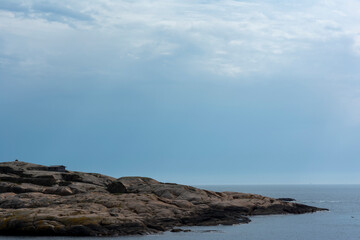 Fototapeta na wymiar Hallo Island and Rocks, Sweden