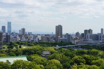 Fototapeta premium osaka city