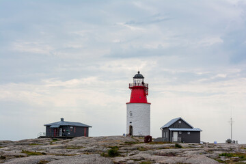 Fototapeta na wymiar Hallo Island and Lighthouse