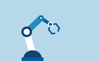 braccio robotico, robot industriale, industria, robotica