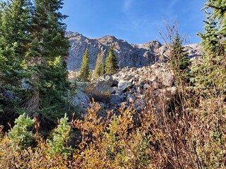 rocky mountain landscape