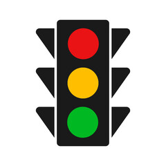 Traffic Control light, red yellow green signals