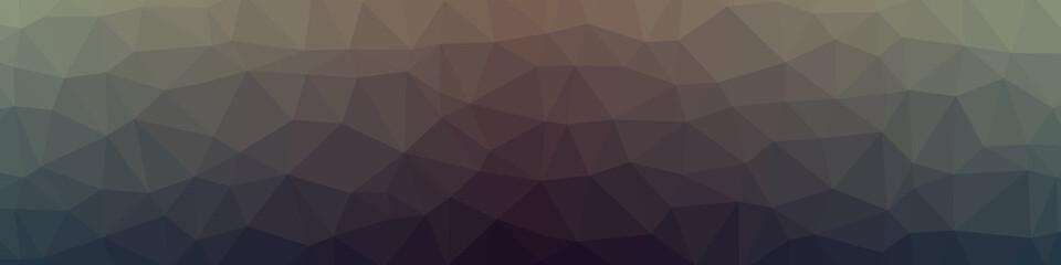 Obraz premium Abstract color Low-Polygones Generative Art background illustration