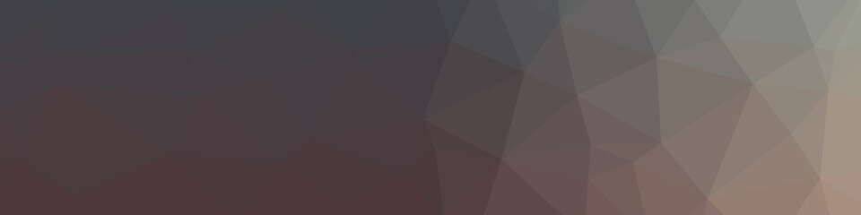 Obraz premium Abstract color Low-Polygones Generative Art background illustration