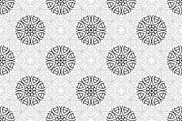 Islamic Ornament Pattern. Vintage decorative elements