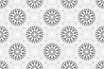 Islamic Ornament Pattern. Vintage decorative elements