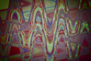 An abstract wavy psychedelic blur background image.