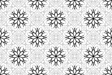 Islamic Ornament Pattern. Vintage decorative elements