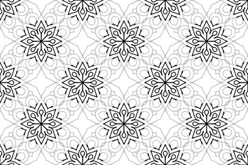 Islamic Ornament Pattern. Vintage decorative elements