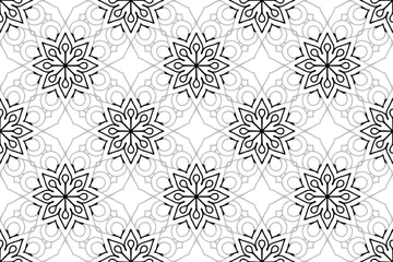 Kussenhoes Islamic Ornament Pattern. Vintage decorative elements © lovelymandala