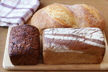 Różne rodzaje chleba - obrazy, fototapety, plakaty