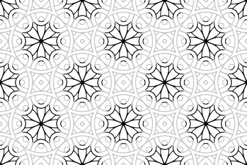 Islamic Ornament Pattern. Vintage decorative elements