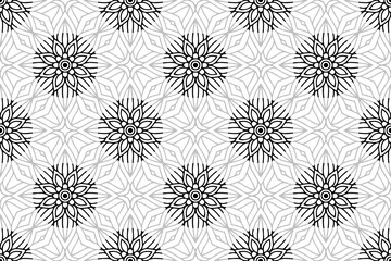 Islamic Ornament Pattern. Vintage decorative elements