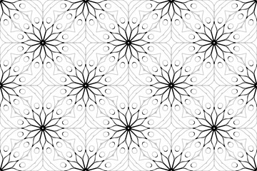 Islamic Ornament Pattern. Vintage decorative elements