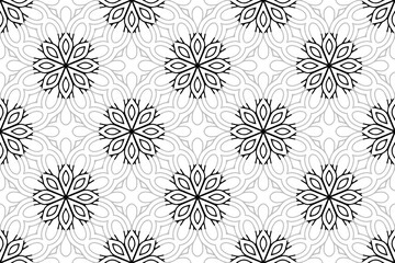 Islamic Ornament Pattern. Vintage decorative elements