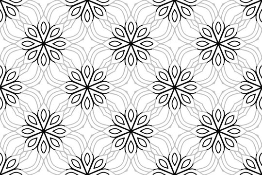Islamic Ornament Pattern. Vintage decorative elements