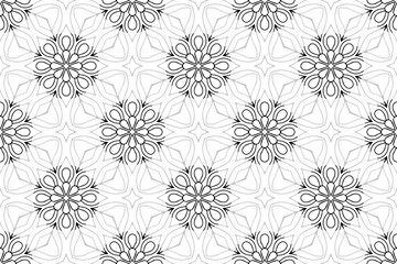 Islamic Ornament Pattern. Vintage decorative elements