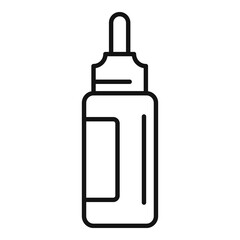 Medical spray icon, outline style