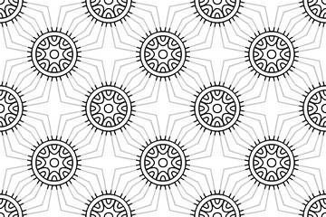 Fototapeta premium Islamic Ornament Pattern. Vintage decorative elements