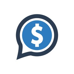 Obraz premium Business communication icon
