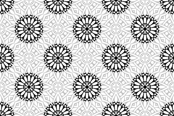 Islamic Ornament Pattern. Vintage decorative elements