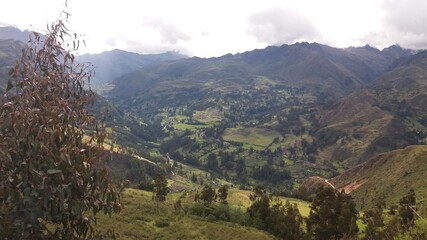 panorama of the mountains