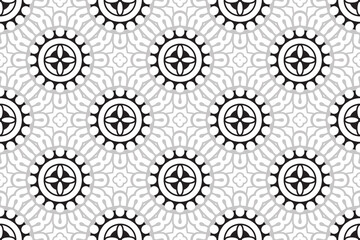 Islamic Ornament Pattern. Vintage decorative elements