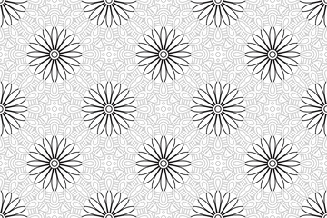 Islamic Ornament Pattern. Vintage decorative elements