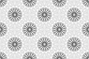 Islamic Ornament Pattern. Vintage decorative elements