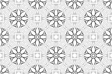 Islamic Ornament Pattern. Vintage decorative elements