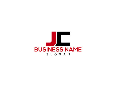 Letter JC Logo, jc logo icon vector for business