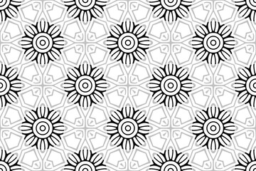 Fototapeta premium Islamic Ornament Pattern. Vintage decorative elements
